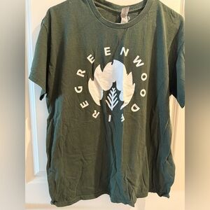 Gildan greenwood fire Forest Green Short Sleeve Tee